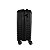 Mala De Viagem Média Polipropileno Ultraleve 23kg Rodas 360° Com Cadeado Embutido Preta - Imagem 4