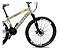 BICICLETA  COLLI MONACO A.26 F.DISCO 21V- VERDE MILITAR - Imagem 3