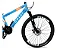 BICICLETA  COLLI MONACO A.26 F.DISCO 21V- AZUL CHMPANHE - Imagem 3