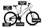 BICICLETA COLLI GPS A.26 AERO TAM 19 - BRANCO - Imagem 2