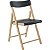 Cadeira Dobrável De Madeira Potenza Tramontina - Preto - Imagem 1