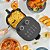 Air Fryer Duo Digital Touchscreen 4,2L Preto Gaabor - Imagem 4