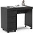 Mesa para Computador 3 Gavetas Osaka Preto - Politorno - Imagem 1