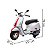 Mini Moto Elétrica Infantil 12V Vespa Licenciado BW222 - Imagem 3