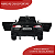 Mini carro elétrico 12V audi R8 Spyder Licenciado Preto - Imagem 8