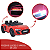 Mini carro elétrico 12V audi R8 Spyder Licenciado Vermelho - Imagem 5