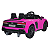 Mini Carro Elétrico 12V Audi R8 Spyder Licenciado Rosa - Imagem 3