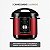 Panela de Pressão Elétrica 3L Mondial Vermelho/Inox 110V - Imagem 2
