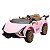 MINI CARRO ELÉTRICO 12V COM CONTROLE REMOTO ROSA IMPORTWAY - BW373RS - Imagem 1