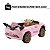 MINI CARRO ELÉTRICO 12V COM CONTROLE REMOTO ROSA IMPORTWAY - BW373RS - Imagem 6