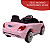 MINI CARRO ELÉTRICO INFANTIL COM CONTROLE REMOTO IMPORTWAY 6V BW007RS - ROSA - Imagem 7