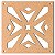 Kit 12 Placas Mdf Divisórias Moldura Decorativas Madeira Cru - Imagem 2
