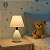 Abajur de Mesa Pequeno Artesanal para Quarto Sala Área de Leitura Apartamento Iluminação Decorativa - Imagem 1