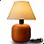 Abajur de Mesa Pequeno Bojaozinho Iluminação com Encanto para Quartos de Criança Ambientes Compactos Casas Litorâneas  Terracota - Imagem 3