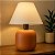 Abajur de Mesa Pequeno Bojaozinho Iluminação com Encanto para Quartos de Criança Ambientes Compactos Casas Litorâneas  Terracota - Imagem 6