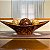Centro de Mesa Orbe em Cerâmica com Efeito Marmorizado Decoração Sofisticada para Mesa Sala Cozinha Hotel Buffet Pousada - Imagem 2