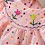 Vestido de bebê bordado de flores - Imagem 5