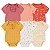 6 peças/lote body de algodão bebê - Imagem 8
