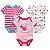 3 peças/lote body bebê - Imagem 2