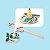 Montessori brinquedos de pesca de madeira para crianças - Imagem 6