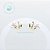 Brinco Semijoia Ear Cuff Florzinha Delicada (dourado) - Imagem 1