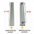Puxador microondas electrolux MEF41 MEG41 da porta original - 67402657 - Imagem 3