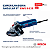 ESMIRILHADEIRA BOSCH  5" GWS9-125 900W  220V - Imagem 1