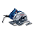 SERRA CIRCULAR BOSCH GKS 150 1500W 127V COM BOLSA - Imagem 3