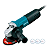 ESMERILHADEIRA ANGULAR MAKITA 9557HNG  220V - Imagem 3
