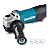 ESMERILHADEIRA MAKITA ANGULAR GA4550 115MM 4 1/2 220V - Imagem 3