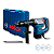 MARTELO DEMOLIDOR BOSCH COM SDS MAX GSH500 1100W  220V - Imagem 1