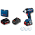 CHAVE DE IMPACTO BOSCH GDX 18V-400 MALETA BATERIA CARREGADOR 220V - Imagem 1