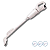 ASPIRADOR DE PO A BATERIA MAKITA CL100DZ-P  12V MAX COM 1 BATERIA SEM CARREGADOR - Imagem 1