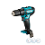 PARAFUSADEIRA IMPACTO MAKITA 10MM (3/8POL) 2 BATERIAS E CARREGADOR BIVOLT - HP333DWYE - Imagem 2