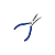ALICATE 5" MEIA CANA TRAMONTINA - 41105/301 - Imagem 1
