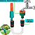 Kit 4pç Esguicho Engate Rápido P/ Mangueira Irrigação Jardim - Imagem 3
