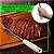 Garfo Trinchante Churrasco 29,5cm Inox Cabo Plastico Longo - Imagem 3