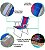 Cadeira Praia Alta Aluminio Mor Dobravel Portatil Multiuso - Imagem 2