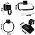 Kit 5pç Acessorios Banheiro Porta Toalhas Papeis Saboneteira ArqPlast - Imagem 2