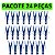 Kit 24pç Prendedor Grampo De Roupa Plastico Forte Resistente - Imagem 4