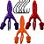 Kit 3 Iscas Craw Padlle + Anzol OffSet 4/0 5pçs - Imagem 1