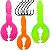 Kit 3 Iscas Mini Craw + Anzol Offset 2/0 Pesca Esportiva - Imagem 1