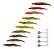 Kit 10pçs Camarão Artificial Jig Head 9cm Robalo Corvina Miraguaia - Imagem 2
