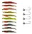 Kit 10pçs Camarão Artificial Jig Head 9cm Robalo Corvina Miraguaia - Imagem 1