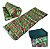 Colchonete Duo Camp 1,85m x 0,65m Camuflado 2X1 Saco Dormir - Imagem 1