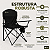 Kit Cadeira Camping Dobravel Ntk + Copo Térmico Inox 591ml - Imagem 4