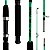 Kit Vara Kenzu 1m A 1,80m Summer + Molinete Sm200 C/ Linha Summer - Imagem 6