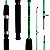 Kit Pesca 2 Varas 1m A 1,80m Kenzu E 2 Molinetes Summer - Imagem 9
