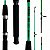 Kit Pesca 2 Varas 1m A 1,80m Kenzu E 2 Molinetes Summer - Imagem 10