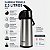 Garrafa Termica Exclusiva 2,5L Inox e Preto Soprano - Imagem 3